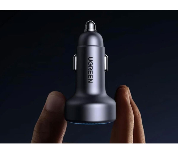 UGREEN Ładowarka samochodowa EC307 USB + 2X USB-C 30W czarna - 1488943 - zdjęcie 4